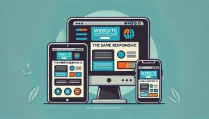 Responsive website design